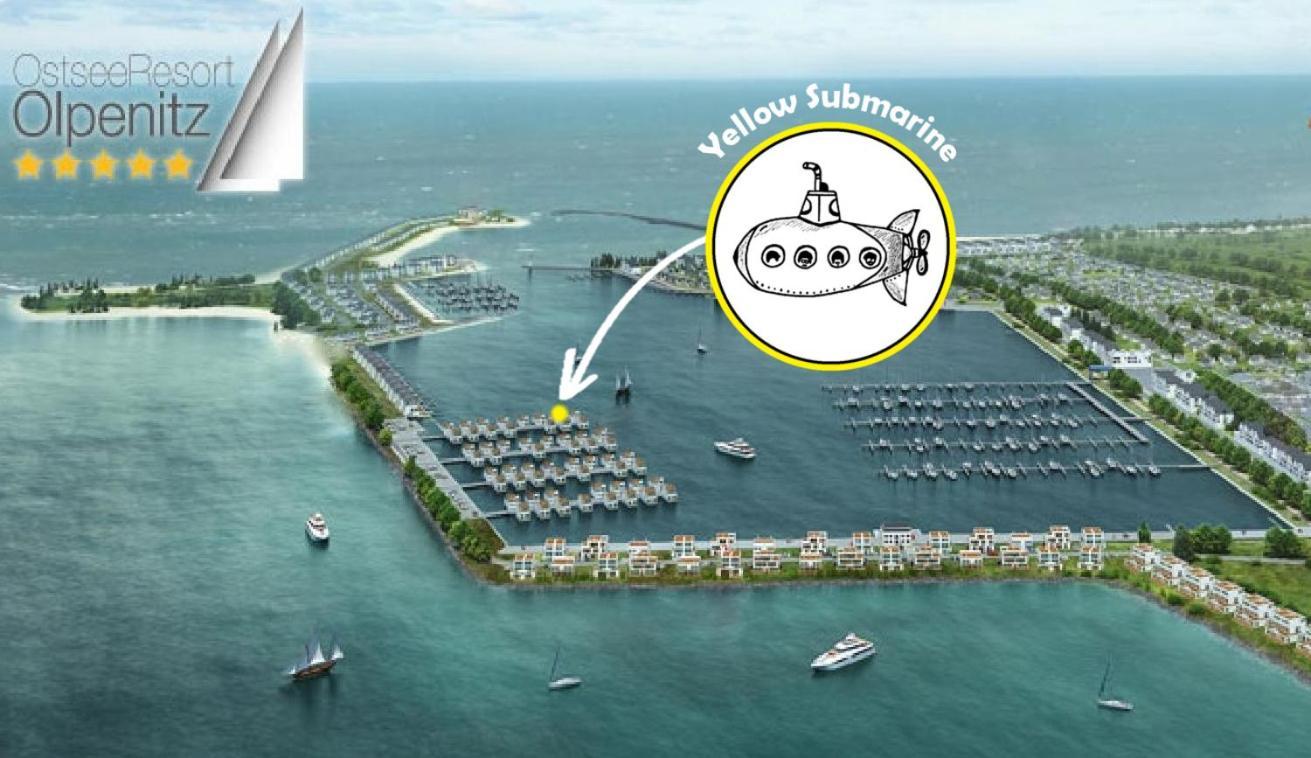 Wasserhaus Yellow Submarine Olpenitz Ngoại thất bức ảnh