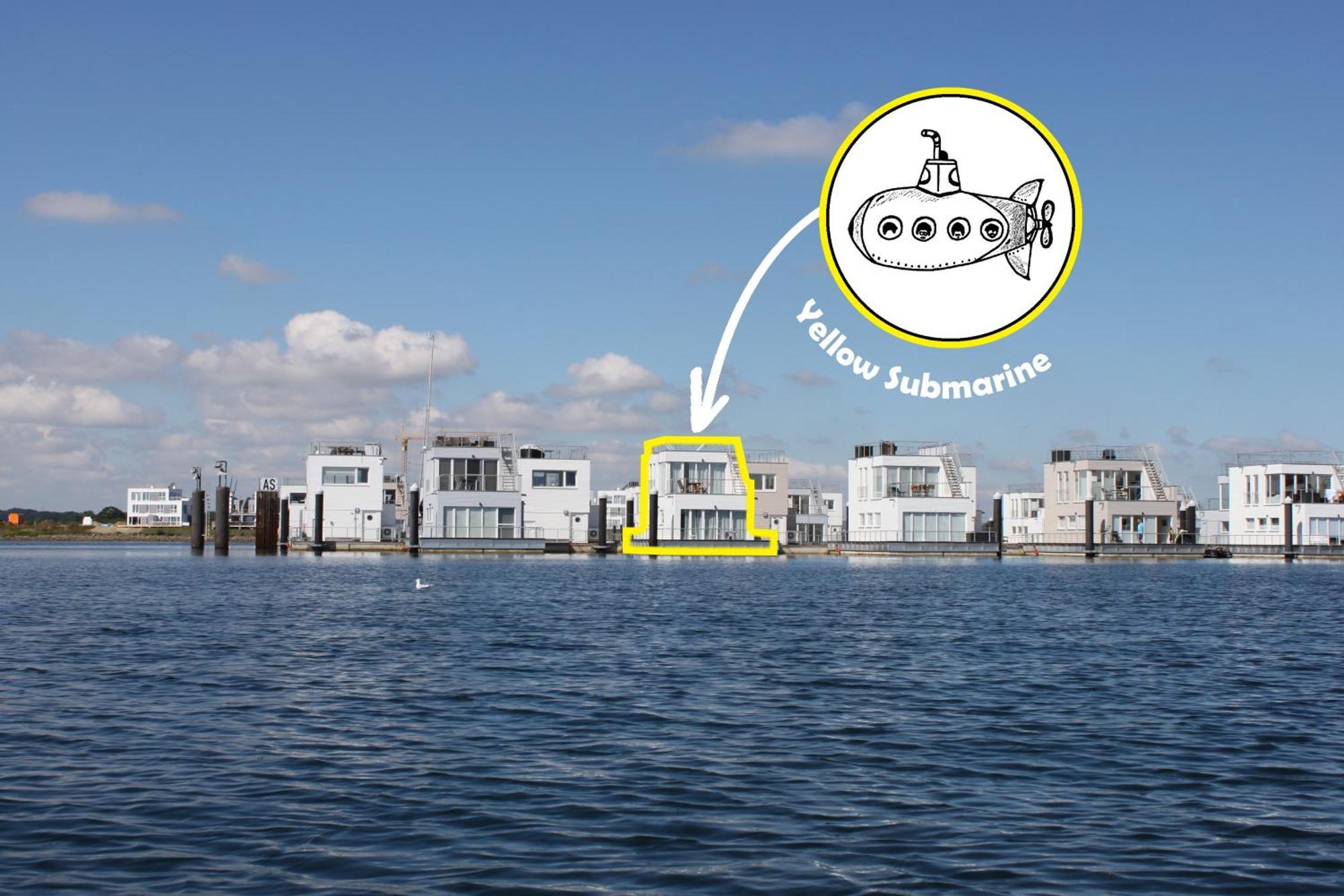 Wasserhaus Yellow Submarine Olpenitz Ngoại thất bức ảnh